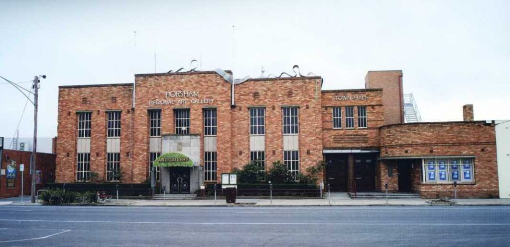 Horsham Town Hall & proposed regional arts facility