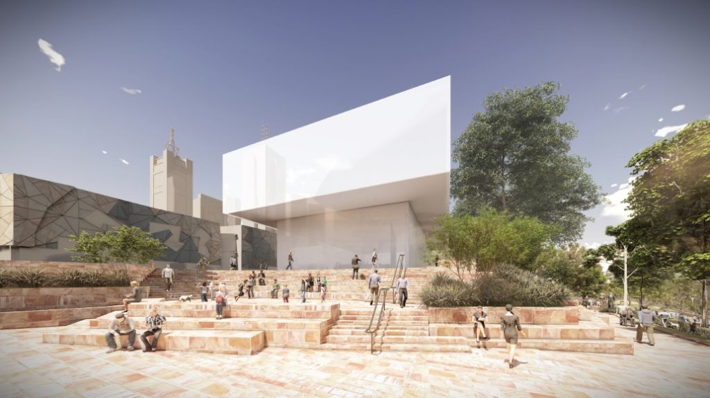 National Trust objects to proposed demolition of Yarra Building at Federation Square for Apple Global Flagship Store